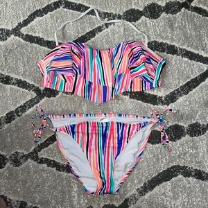 Rainbow Stripe Bikini